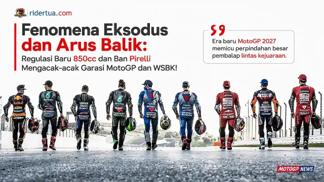 Fenomena Eksodus dan Arus Balik - Regulasi Baru 850cc dan Ban Pirelli Mengacak-acak Garasi MotoGP dan WSBK