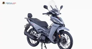 Bebek Modern Gemini Ark125X Ada Aksesorisnya, Cakramnya Gede Harga Terjangkau?