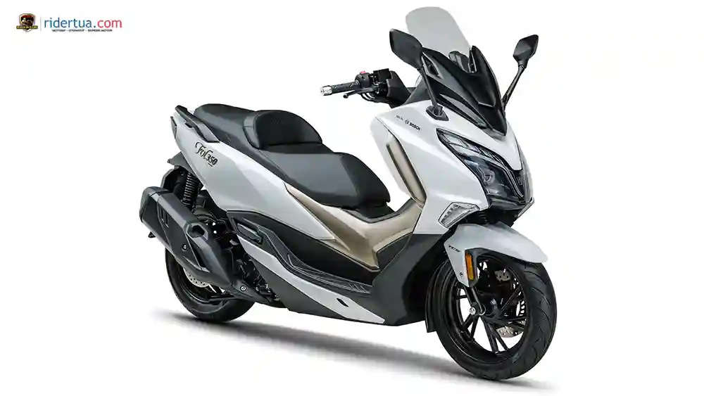 Tantang Forza 350! Skutik Baru Haojue TVL350 Bodi Bongsor Dijual Mulai Rp 76 Jutaan 3 Haojue, TVL350, Haojue TVL350, skutik bongsor, motor matik, motor baru