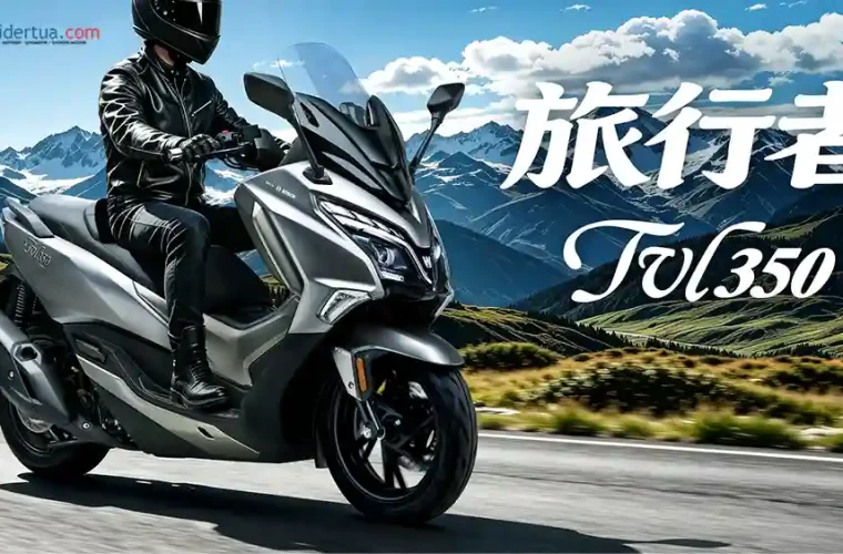 Tantang Forza 350! Skutik Baru Haojue TVL350 Bodi Bongsor Dijual Mulai Rp 76 Jutaan