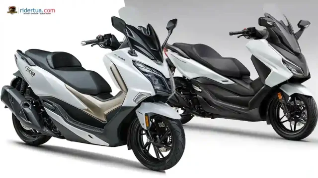 Haojue TVL350 vs Honda Forza 350 Haojue TVL350 vs Honda Forza 350