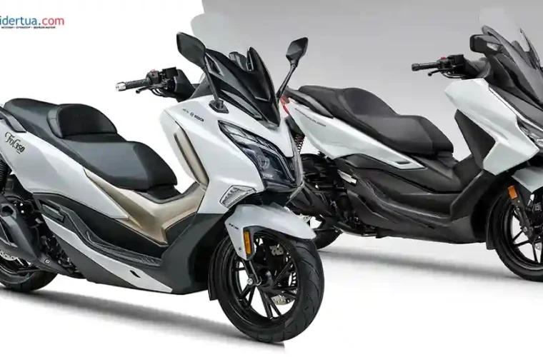 Haojue TVL350 vs Honda Forza 350