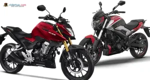 Honda CB300F Twister vs Bajaj Dominar 250
