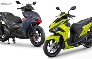 Honda Click 160 vs Yamaha Aerox SP: Skutik Sporty Ringkas atau Berteknologi Tinggi Honda Click 160 vs Yamaha Aerox SP