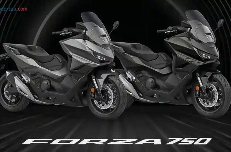 Model Terbaru Honda Forza 750 2027 Skuter Kelas Atas dengan Pilihan Warna Baru