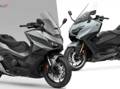 Honda Forza 750 vs Yamaha TMAX Tech MAX: Maxi Scooter Sport-Touring vs Maxi Scooter Premium Karakter Sporty Honda Forza 750 vs Yamaha TMAX Tech MAX
