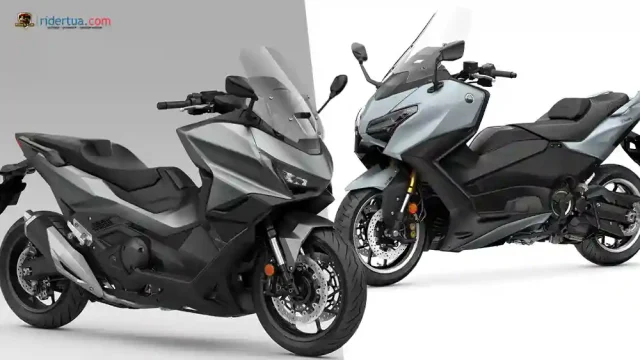 Honda Forza 750 vs Yamaha TMAX Tech MAX Honda Forza 750 vs Yamaha TMAX Tech MAX