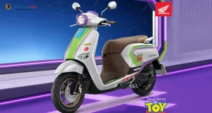 Honda Giorno+ Buzz Lightyear Limited Edition Skutik Retro Modern Versi Toy Story!