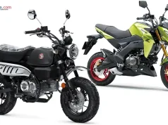 Honda Monkey vs Kawasaki Z125 Pro: Mini Bike Ikonik Retro vs Mini Streetfighter Sporty Honda Monkey vs Kawasaki Z125 Pro