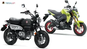 Honda Monkey vs Kawasaki Z125 Pro: Mini Bike Ikonik Retro vs Mini Streetfighter Sporty 1 Honda Monkey vs Kawasaki Z125 Pro