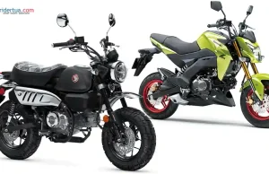 Honda Monkey vs Kawasaki Z125 Pro: Mini Bike Ikonik Retro vs Mini Streetfighter Sporty Honda Monkey vs Kawasaki Z125 Pro
