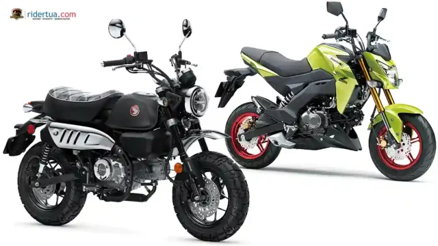 Honda Monkey vs Kawasaki Z125 Pro Honda Monkey vs Kawasaki Z125 Pro