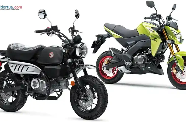 Honda Monkey vs Kawasaki Z125 Pro