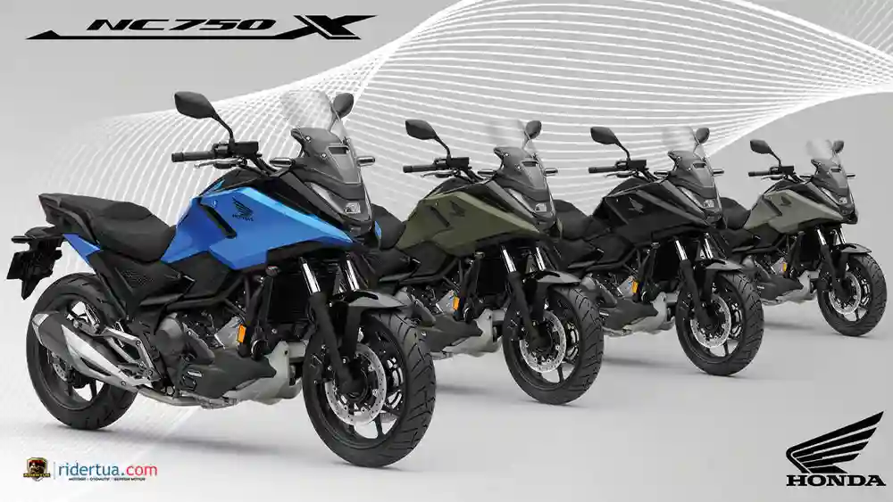 Honda, NC750X, Honda NC750X, motor sport-touring, motor touring, warna baru