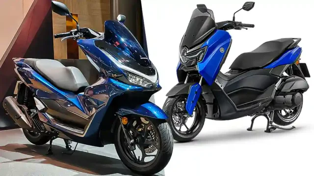 Honda PCX160 vs Yamaha NMax Honda PCX160 vs Yamaha NMax
