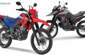 Honda XR300L Tornado vs Yamaha Lander 250