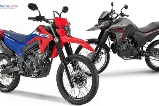 Honda XR300L Tornado vs Yamaha Lander 250