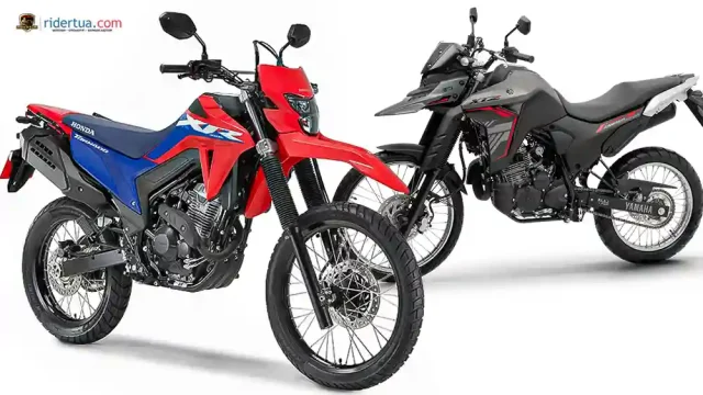 Honda XR300L Tornado vs Yamaha Lander 250 Honda XR300L Tornado vs Yamaha Lander 250