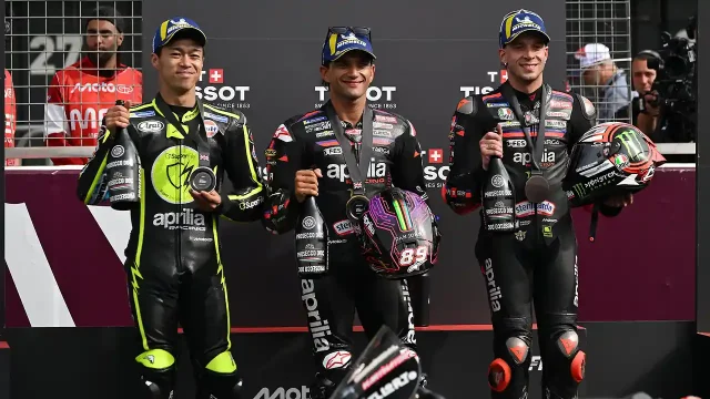 Jorge Martin - Ai Ogura - Marco Bezzecchi Jorge Martin - Ai Ogura - Marco Bezzecchi