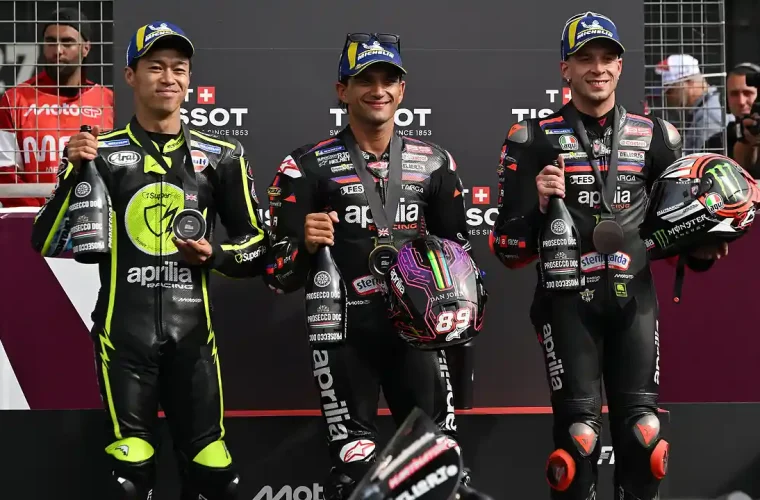 Jorge Martin - Ai Ogura - Marco Bezzecchi