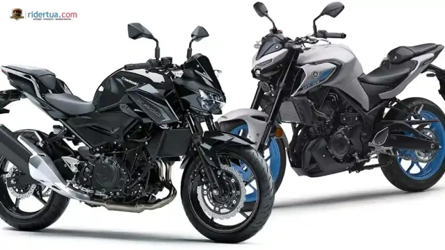 Kawasaki Z400 vs Yamaha MT-03 Kawasaki Z400 vs Yamaha MT-03