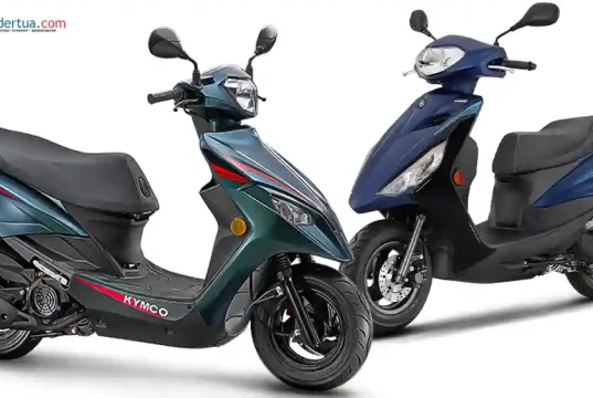 Kymco K1E 125 vs Yamaha Axis Z