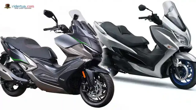 Kymco Xciting VS 400 vs Suzuki Burgman 400 Kymco Xciting VS 400 vs Suzuki Burgman 400