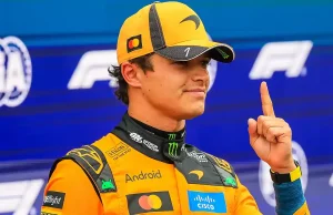 Hujan Datang di Akhir Kualifikasi F1 Belanda, Lando Norris Tetap Pole Lando Norris