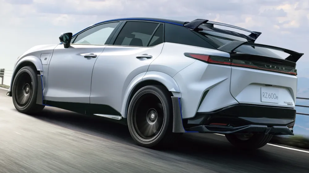 Lexus Hadirkan Dua Mobil Baru di GIIAS 2026, Mobil Ramah Lingkungan! 4 Lexus RZ 600e F-Sport Performance Malaysia
