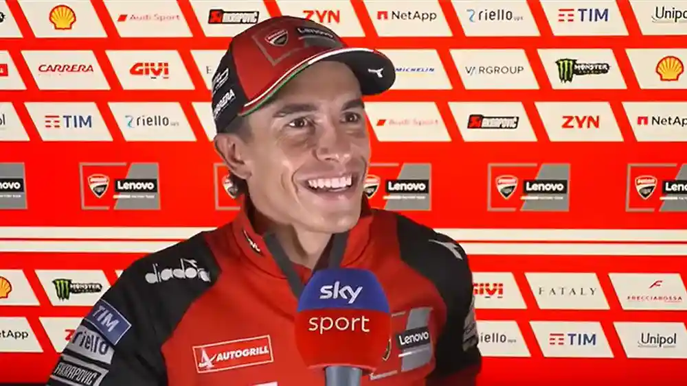 Ban Belakang Bermasalah, Marc Marquez Pilih 'Main Aman' di Sprint Silverstone 3 Marc Marquez