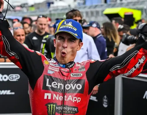Marc Marquez Ungkap Strateginya Mengambil Alih Posisi Terdepan dari Marco Bezzecchi Marc Marquez