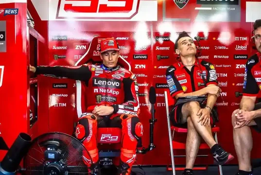 Marc Marquez - Ducati Box