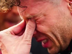 Marco Bezzecchi Menangis Usai Meraih Podium dalam Sprint di Silverstone: Tak Bisa Berkata-kata Marco Bezzecchi Menangis