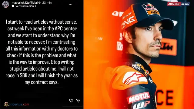 Maverick Vinales Membantah Rumor Dipecat