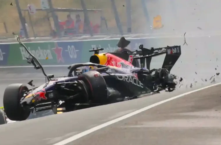 Max Verstappen Crash