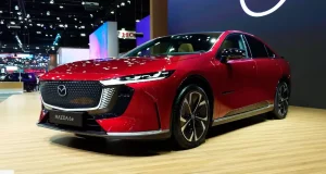 Adu Sedan Listrik Mazda 6e dan Hyundai Ioniq 6 Mazda 6e Jakarta