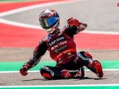 Pecco Bagnaia Ungkap Penyebab Crash di MotoGP Aragon, Ban Habis dalam 5 Lap! Pecco Bagnaia Crash