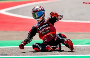 Pecco Bagnaia Crash