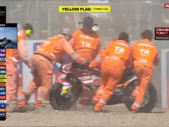 Pecco Bagnaia - Crash
