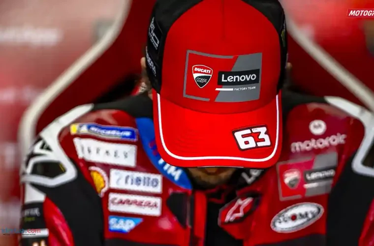 Pecco Bagnaia Sad
