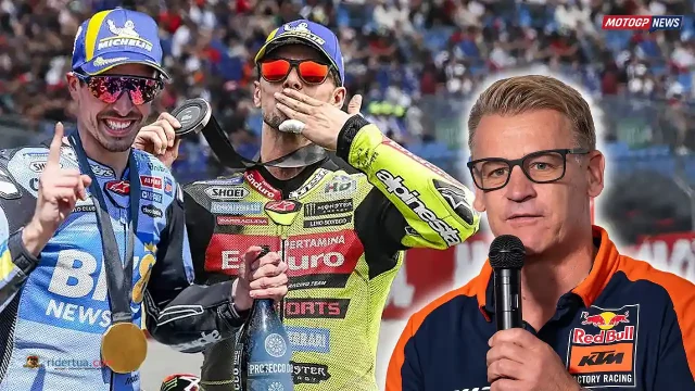 Pit Beirer - Alex Marquez - Fabio Di Giannantonio