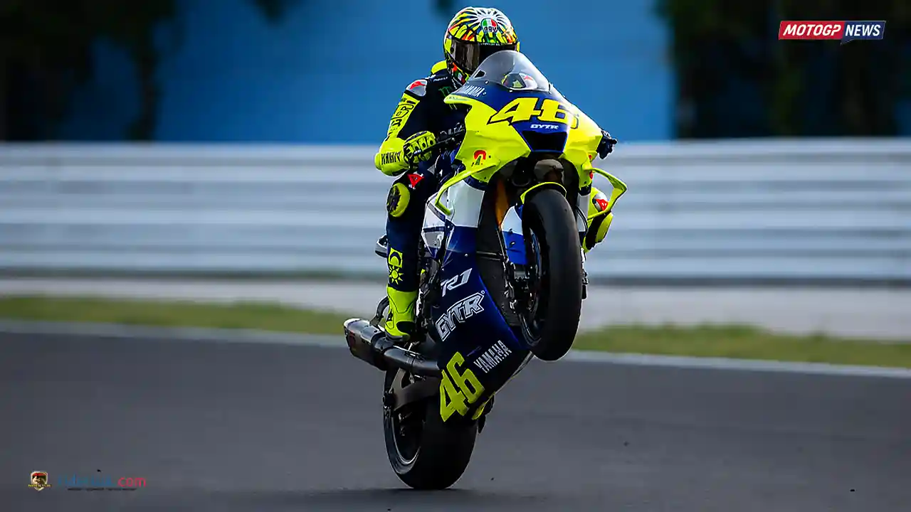 Catatan Waktu Valentino Rossi Saat Latihan di Misano, Lebih Lambat 6-7 Detik dari Lap Time Marc Marquez Tahun Lalu 1 Valentino Rossi - Misano - 2026