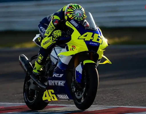 Catatan Waktu Valentino Rossi Saat Latihan di Misano, Lebih Lambat 6-7 Detik dari Lap Time Marc Marquez Tahun Lalu Valentino Rossi - Misano 2026
