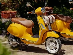 Vespa Primavera 125 x Gigi Edisi Spesial, Tema Musim Panas dengan Warna Kuning Cerah!