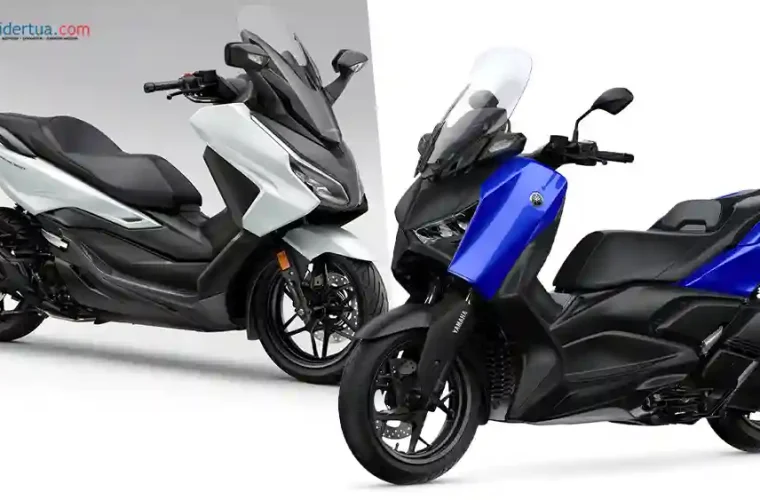Yamaha XMAX 300 vs Honda Forza 350