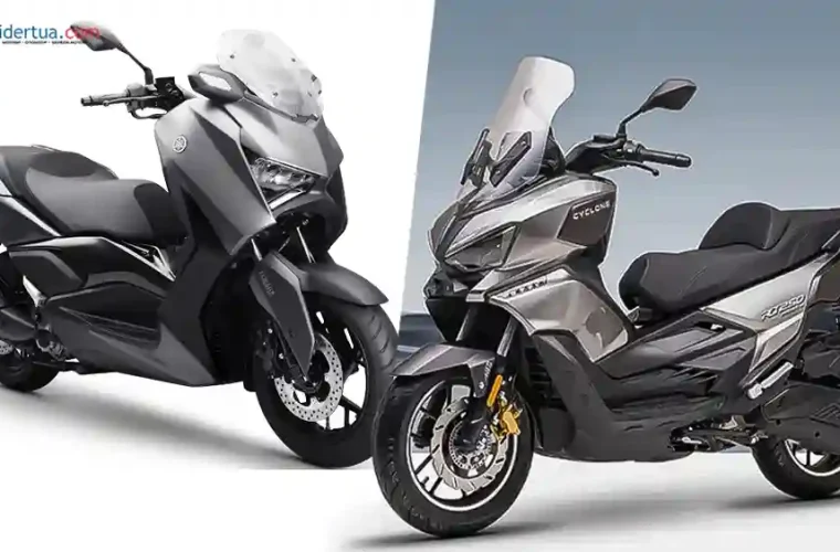 Cyclone RT250 MSC vs Yamaha XMAX