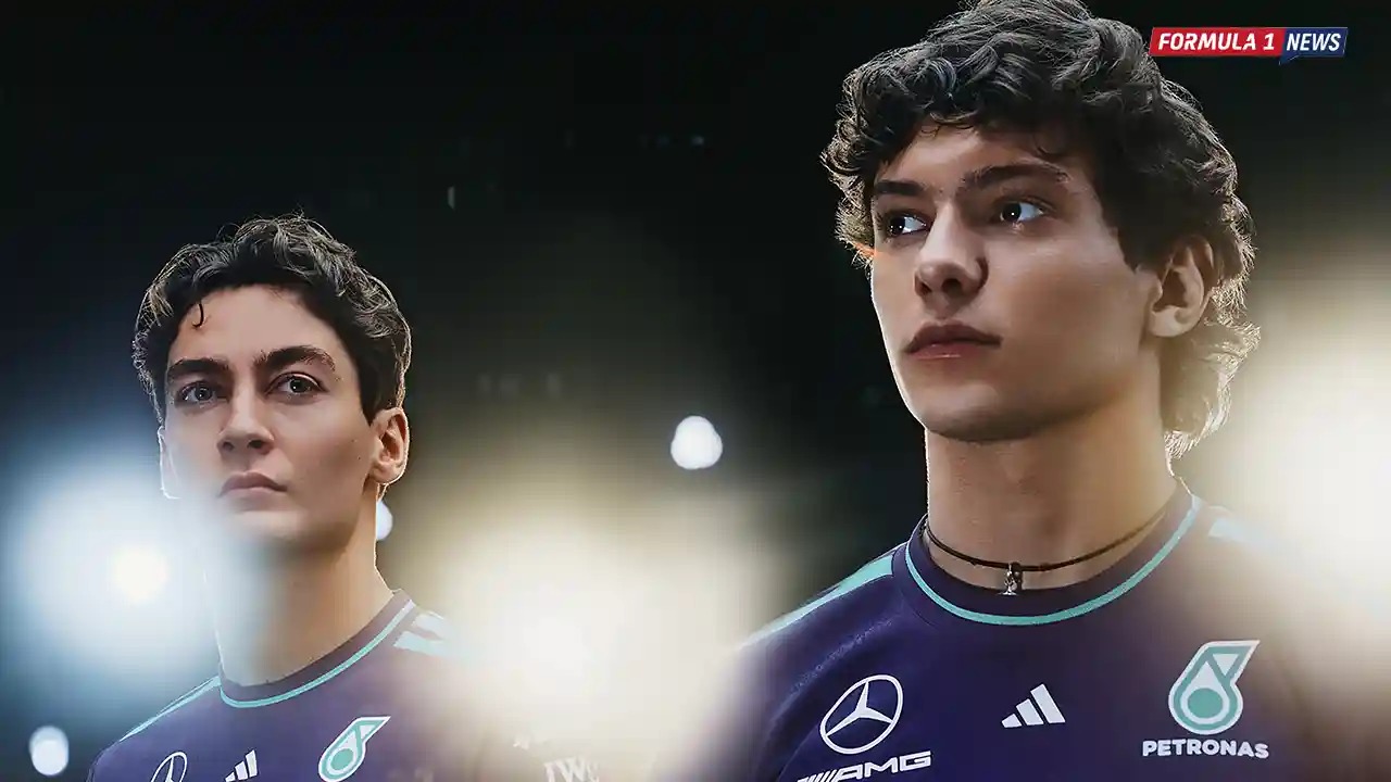 Mercedes Hadapi Dilema Penalti George Russell, Tak Mau Kedua Pebalap Start dari Posisi Belakang 1 George Russell - Kimi Antonelli - Mercedes F1