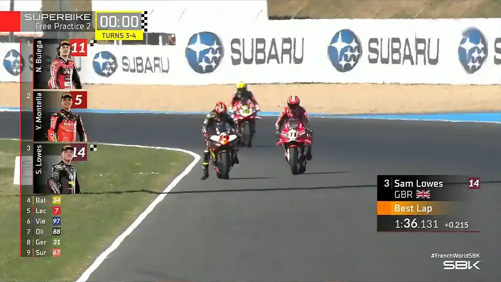 Hasil FP2 WSBK Prancis 2026: Bulega Tercepat Lagi di Magny-Cours 1 Hasil FP2 WSBK Prancis 2026