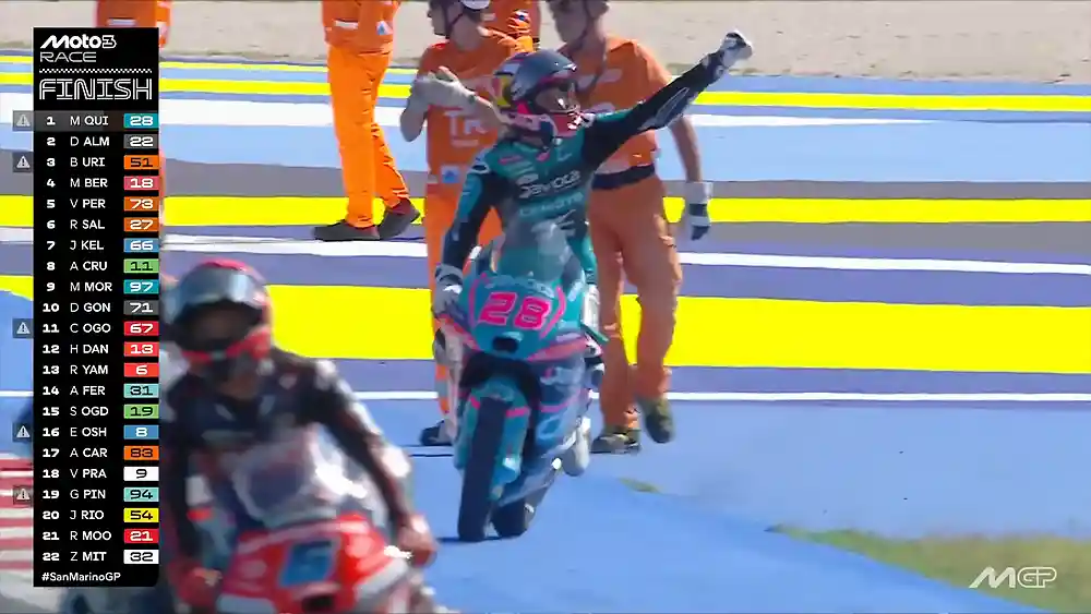 Hasil Race Moto3 San Marino 2026