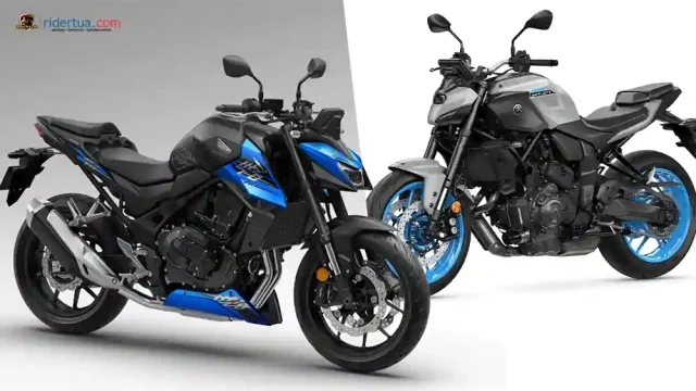 Honda CB750 Hornet vs Yamaha MT-07
